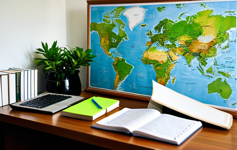 환경직 공무원 시험 준비법 - **Prompt:** "A determined young person, of Brazilian or Portuguese ethnicity, diligently studying at...