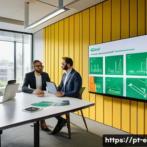 Home 11 환경직 이직 성공 사례 - **Prompt:** A diverse group of four professionals, two men and two women of varying ages and ethnici...